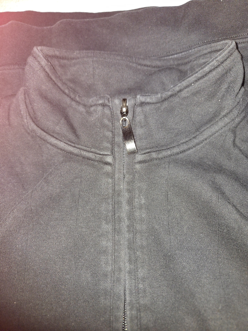 Pebble Beach Men's Black Zip-Up Vest Medium